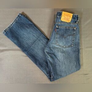 Vintage Y2K Levi’s 592 Bootcut Jeans Made in Canada Low Rise Flare Denim W31